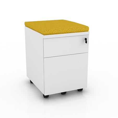 1D1F Pedestal with Top Cushion
