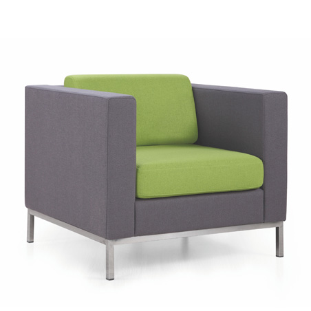 green h5140 single seater sofa