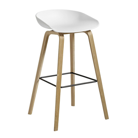 Heye High Stool _White_