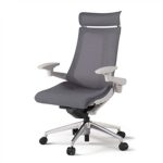 itoki-act-extra-highback-grey-frontview
