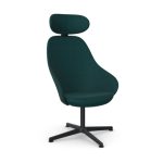 A three-quarter view of the minimalist Senator Ad-Lib Work Lounge chair