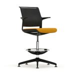 Angled front view of the Senator Ad-Lib stool