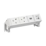 DESK 2 WHITE