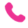 pink phone icon