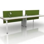SQC Workstations - Office Table SG - Workstation Table - Green