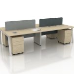 Reframe A Workstations - Office Table SG - 2 Seater